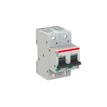 ABB S802PV-SP20 | Фотоволтаичен автоматичен прекъсвач (DC) | 2P, 20A