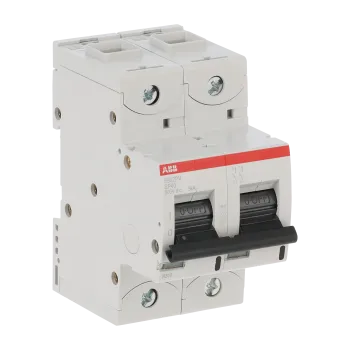 ABB S802PV-SP40 | Фотоволтаичен автоматичен прекъсвач (DC) | 2P, 40A