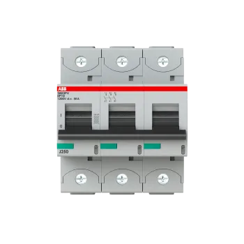 ABB S803PV-SP10 | Фотоволтаичен автоматичен прекъсвач (DC) | 3P, 10A