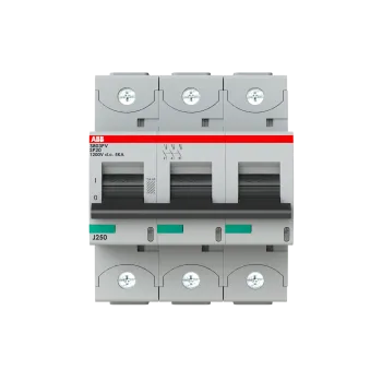 ABB S803PV-SP20 | Фотоволтаичен автоматичен прекъсвач (DC) | 3P, 20A