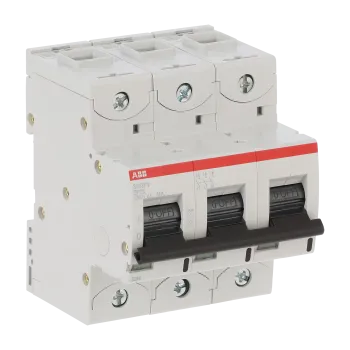 ABB S803PV-SP25 | Фотоволтаичен автоматичен прекъсвач (DC) | 3P, 25A
