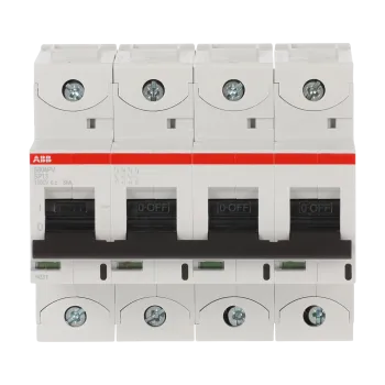 ABB S804PV-SP13 | Фотоволтаичен автоматичен прекъсвач (DC) | 4P, 13A