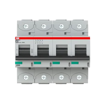 ABB S804PV-SP25 | Фотоволтаичен автоматичен прекъсвач (DC) | 4P, 25A