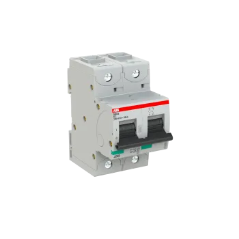 ABB S802S-B2 | Автоматичен прекъсвач | 2P, 2A, крива B