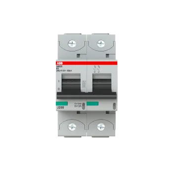 ABB S802S-B3 | Автоматичен прекъсвач | 2P, 3A, крива B