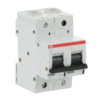 ABB S802S-C2 | Автоматичен прекъсвач | 2P, 2A, крива C ABB S802S-C2 | Автоматичен прекъсвач | 2P, 2A, крива C