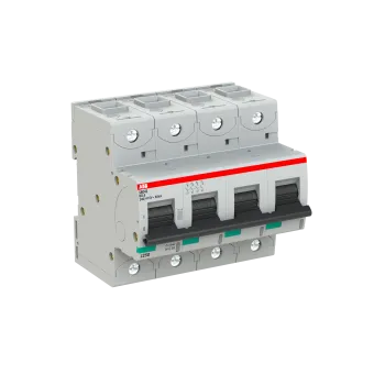 ABB S804S-B0.5 | Автоматичен прекъсвач | 4P, 0.5A, крива B ABB S804S-B0.5 | Автоматичен прекъсвач | 4P, 0.5A, крива B