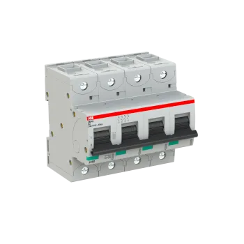 ABB S804S-B2 | Автоматичен прекъсвач | 4P, 2A, крива B ABB S804S-B2 | Автоматичен прекъсвач | 4P, 2A, крива B
