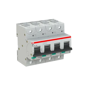 ABB S804S-B3 | Автоматичен прекъсвач | 4P, 3A, крива B ABB S804S-B3 | Автоматичен прекъсвач | 4P, 3A, крива B