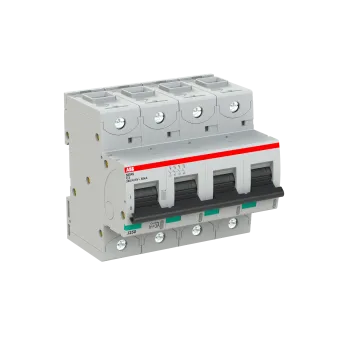 ABB S804S-C3 | Автоматичен прекъсвач | 4P, 3A, крива C ABB S804S-C3 | Автоматичен прекъсвач | 4P, 3A, крива C
