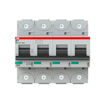 ABB S804S-C3 | Автоматичен прекъсвач | 4P, 3A, крива C