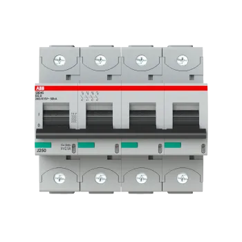 ABB S804S-D2.5 | Автоматичен прекъсвач | 4P, 2.5A, крива D