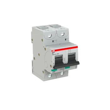 ABB S802S-K4 | Автоматичен прекъсвач | 2P, 4A, крива K ABB S802S-K4 | Автоматичен прекъсвач | 2P, 4A, крива K