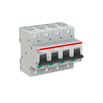 ABB S804S-K1.6 | Автоматичен прекъсвач | 4P, 1.6A, крива K ABB S804S-K1.6 | Автоматичен прекъсвач | 4P, 1.6A, крива K