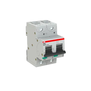 ABB S802S-UCK0.5 | DC автоматичен прекъсвач | 2P, 0.5A ABB S802S-UCK0.5 | DC автоматичен прекъсвач | 2P, 0.5A