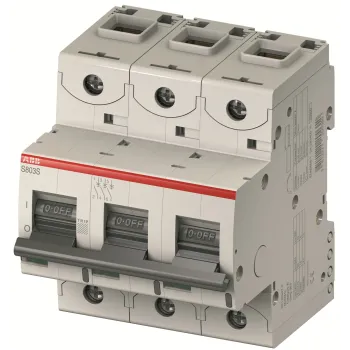 ABB S803S-UCB0.5 | DC автоматичен прекъсвач | 3P, 0.5A ABB S803S-UCB0.5 | DC автоматичен прекъсвач | 3P, 0.5A