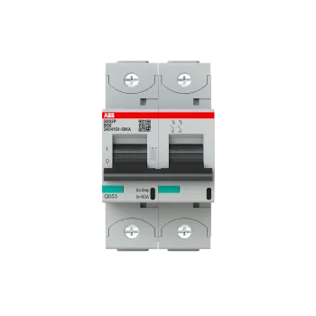 ABB S802P-B80 | Автоматичен прекъсвач | 2P, 80A, крива B