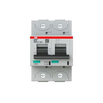 ABB S802P-B125 | Автоматичен прекъсвач | 2P, 125A, крива B