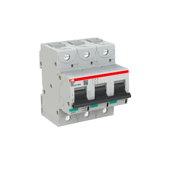 ABB S803P-B80 | Автоматичен прекъсвач | 3P, 80A, крива B