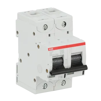 ABB S802P-C80 | Автоматичен прекъсвач | 2P, 80A, крива C