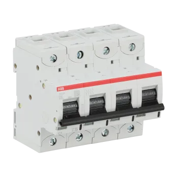 ABB S804P-C80 | Автоматичен прекъсвач | 4P, 80A, крива C ABB S804P-C80 | Автоматичен прекъсвач | 4P, 80A, крива C