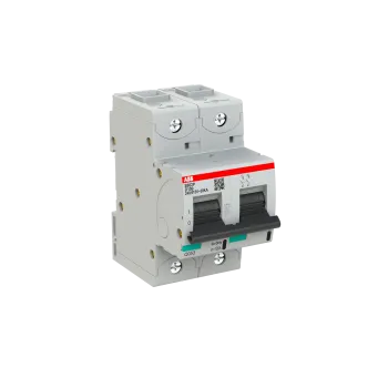 ABB S802P-D100 | Автоматичен прекъсвач | 2P, 100A, крива D