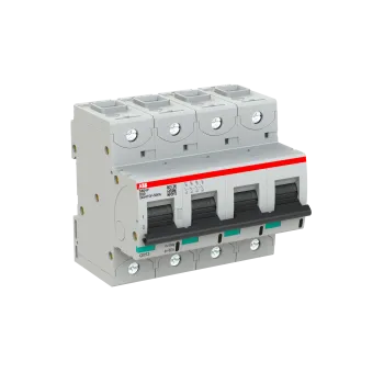 ABB S804P-D80 | Автоматичен прекъсвач | 4P, 80A, крива D ABB S804P-D80 | Автоматичен прекъсвач | 4P, 80A, крива D