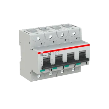ABB S804P-D125 | Автоматичен прекъсвач | 4P, 125A, крива D ABB S804P-D125 | Автоматичен прекъсвач | 4P, 125A, крива D