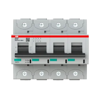 ABB S804P-D125 | Автоматичен прекъсвач | 4P, 125A, крива D