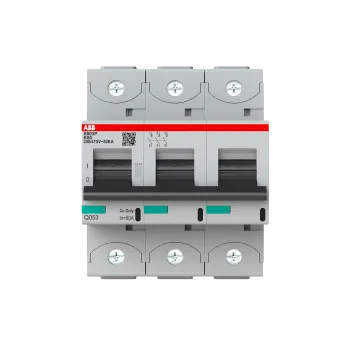 ABB S803P-K80 | Автоматичен прекъсвач | 3P, 80A, крива K