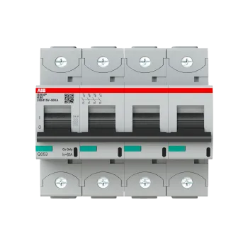 ABB S804P-K80 | Автоматичен прекъсвач | 4P, 80A, крива K