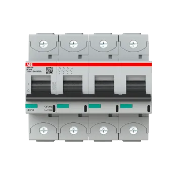 ABB S804P-K100 | Автоматичен прекъсвач | 4P, 100A, крива K