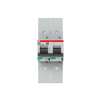 ABB S802P-B80-R | Автоматичен прекъсвач | 2P, 80A, крива B