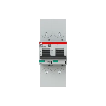 ABB S802P-D80-R | Автоматичен прекъсвач | 2P, 80A, крива D
