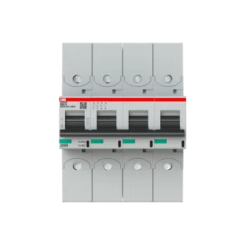 ABB S804P-B80-R | Автоматичен прекъсвач | 4P, 80A, крива B