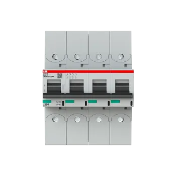 ABB S804P-D80-R | Автоматичен прекъсвач | 4P, 80A, крива D