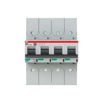 ABB S804P-K80-R | Автоматичен прекъсвач | 4P, 80A, крива K