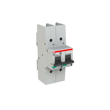 ABB S802P-C100-R | Автоматичен прекъсвач | 2P, 100A, крива C
