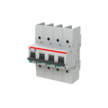 ABB S804P-C100-R | Автоматичен прекъсвач | 4P, 100A, крива C ABB S804P-C100-R | Автоматичен прекъсвач | 4P, 100A, крива C