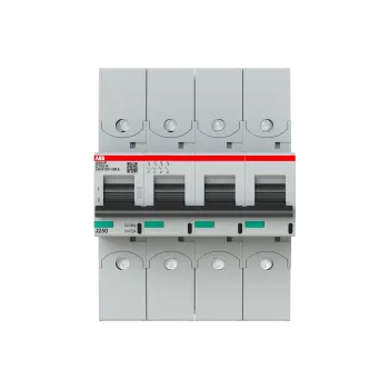 ABB S804P-D100-R | Автоматичен прекъсвач | 4P, 100A, крива D