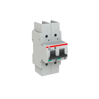 ABB S802P-K125-R | Автоматичен прекъсвач | 2P, 125A, крива K