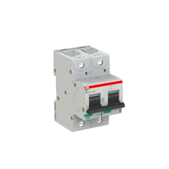 ABB S802S-D8 | Автоматичен прекъсвач | 2P, 8A, крива D ABB S802S-D8 | Автоматичен прекъсвач | 2P, 8A, крива D