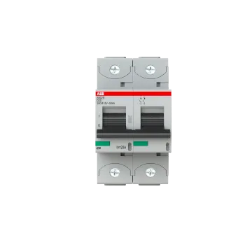 ABB S802S-D20 | Автоматичен прекъсвач | 2P, 20A, крива D