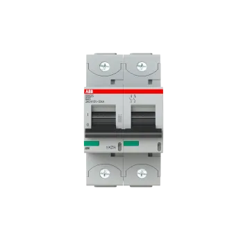 ABB S802S-B25 | Автоматичен прекъсвач | 2P, 25A, крива B