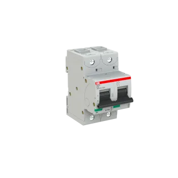 ABB S802S-K16 | Автоматичен прекъсвач | 2P, 16A, крива K ABB S802S-K16 | Автоматичен прекъсвач | 2P, 16A, крива K