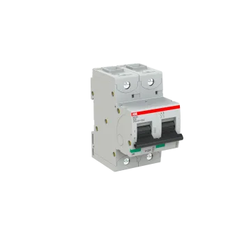 ABB S802S-K20 | Автоматичен прекъсвач | 2P, 20A, крива K ABB S802S-K20 | Автоматичен прекъсвач | 2P, 20A, крива K