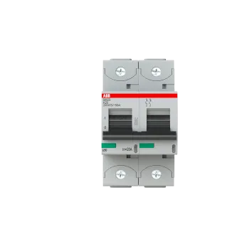 ABB S802S-K20 | Автоматичен прекъсвач | 2P, 20A, крива K