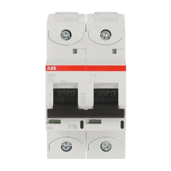 ABB S802S-D50 | Автоматичен прекъсвач | 2P, 50A, крива D