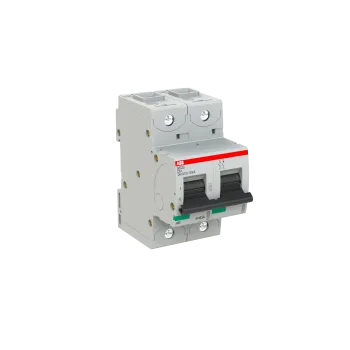 ABB S802S-C63 | Автоматичен прекъсвач | 2P, 63A, крива C