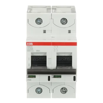ABB S802S-UCK25 | DC автоматичен прекъсвач | 2P, 25A